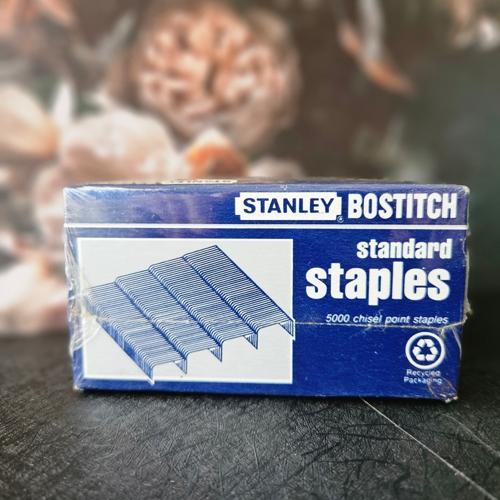 Stanley Bostitch Standard Staples Model SBS191/4‎ Chisel Point SEALED 15,000 CT